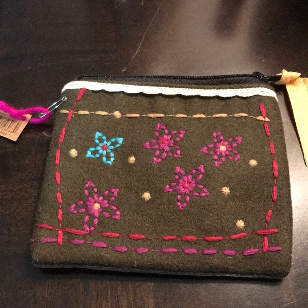 NWT Natural Life Coin Purse Pouch